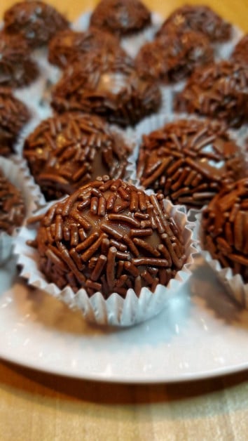 Brazilan Chocolate Truffles or Brigadeiros