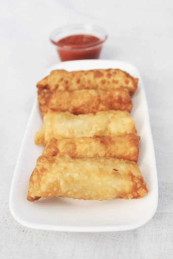 Seafood Egg Rolls - The Six Figure Dish