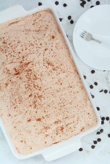 Chocolate Tres Leches cake