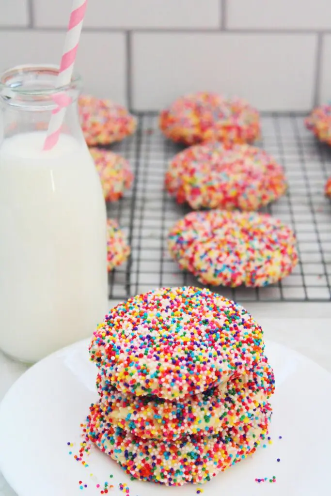 Mexican Sprinkle Sugar Cookies The Six Figure Dish
