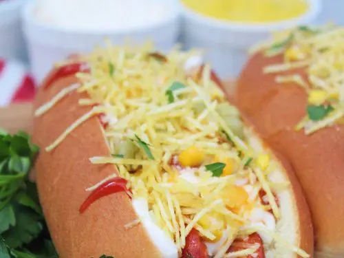 THIS is a Brazilian hot dog. Hope this clears things up for