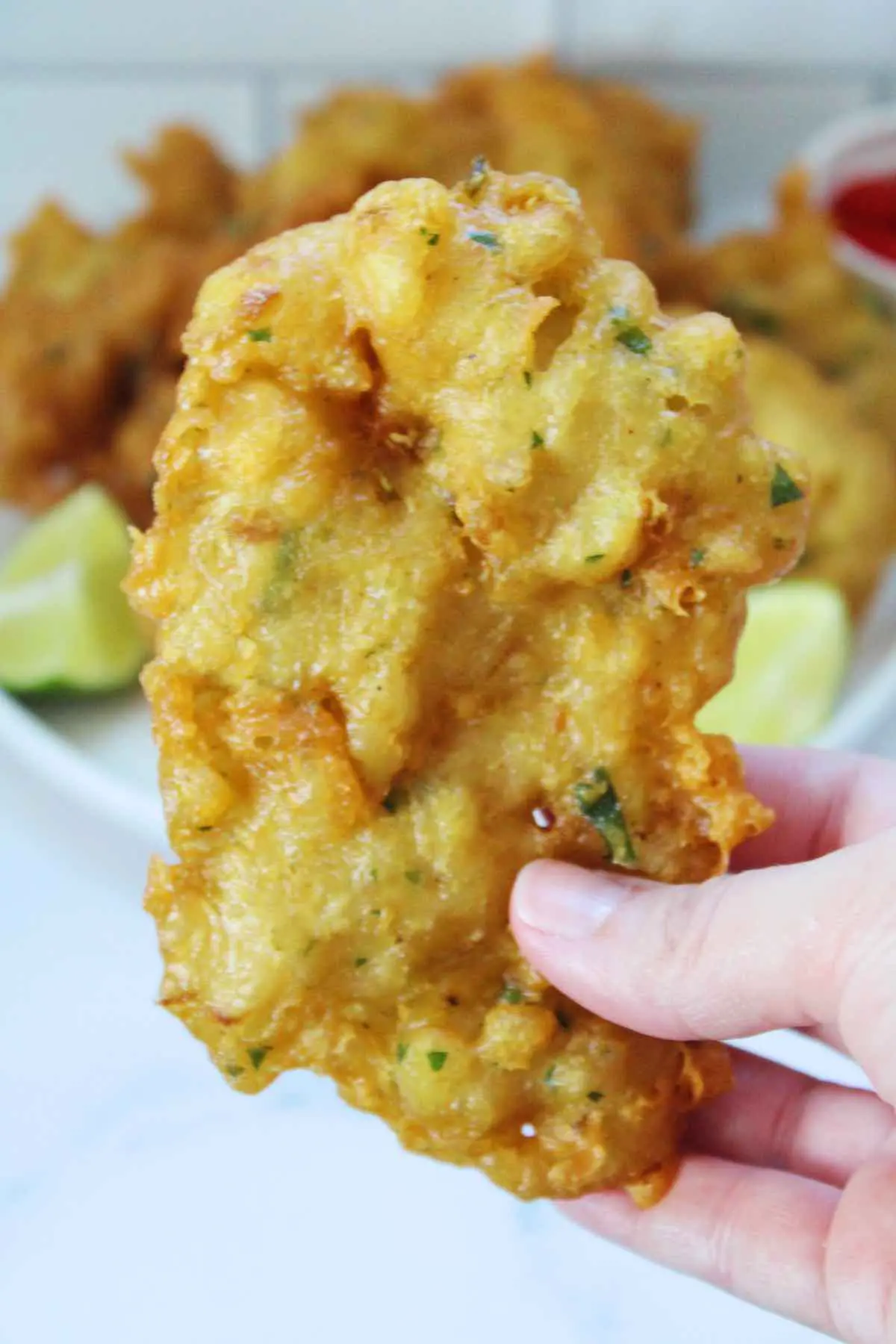 An easy cod fish fritter recipe.