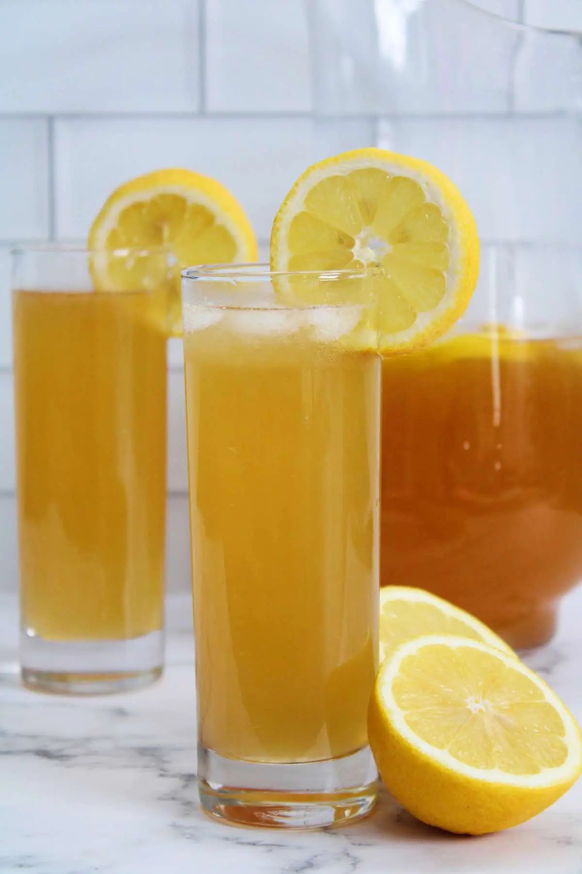 Refreshing Brown Sugar Lemonade recipe.