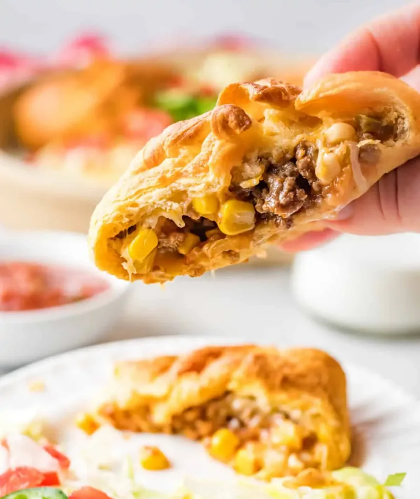 These taco pockets are made in just 40 minutes.