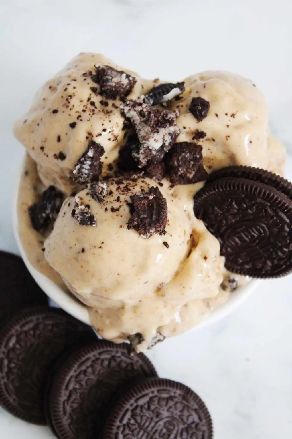 Cookies and Cream Nice Cream (+VIDEO) - The Six Figure Dish