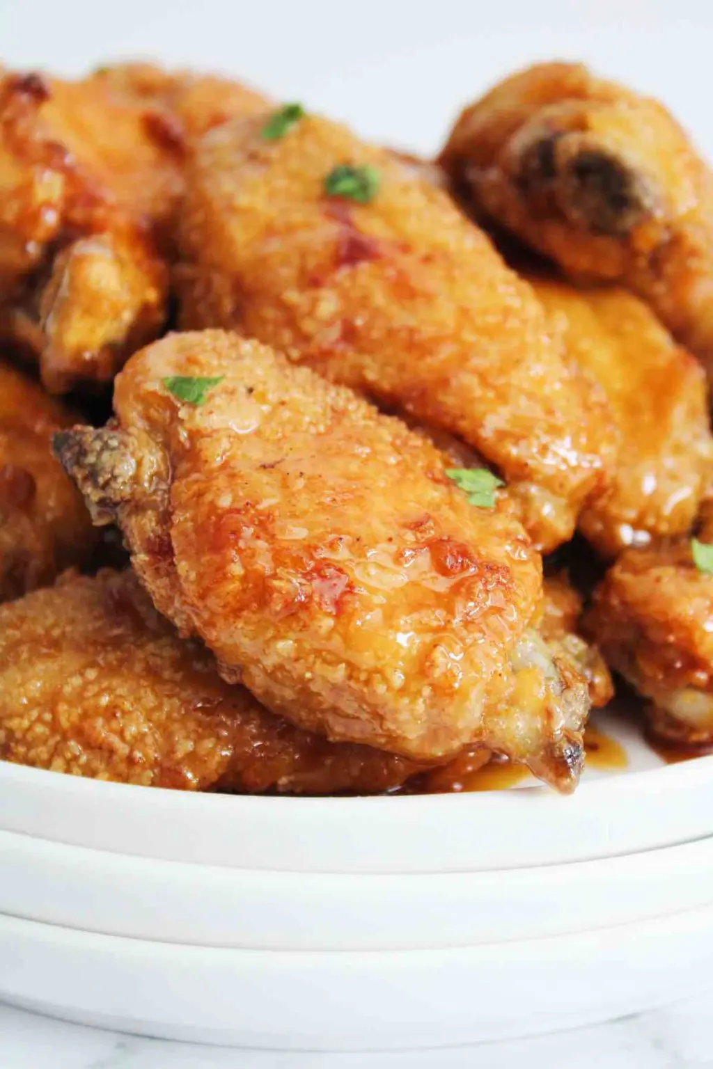 Air Fryer Honey Garlic Chicken Wings The Six Figure Dish