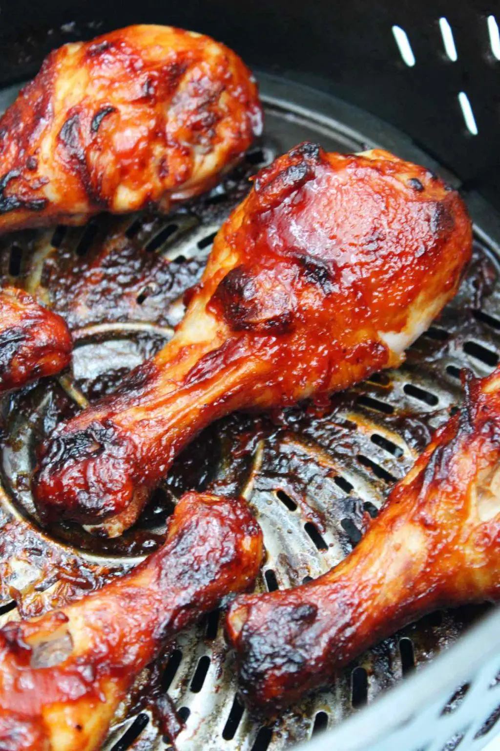 Air Fryer BBQ Chicken Legs - The Six Figure Dish