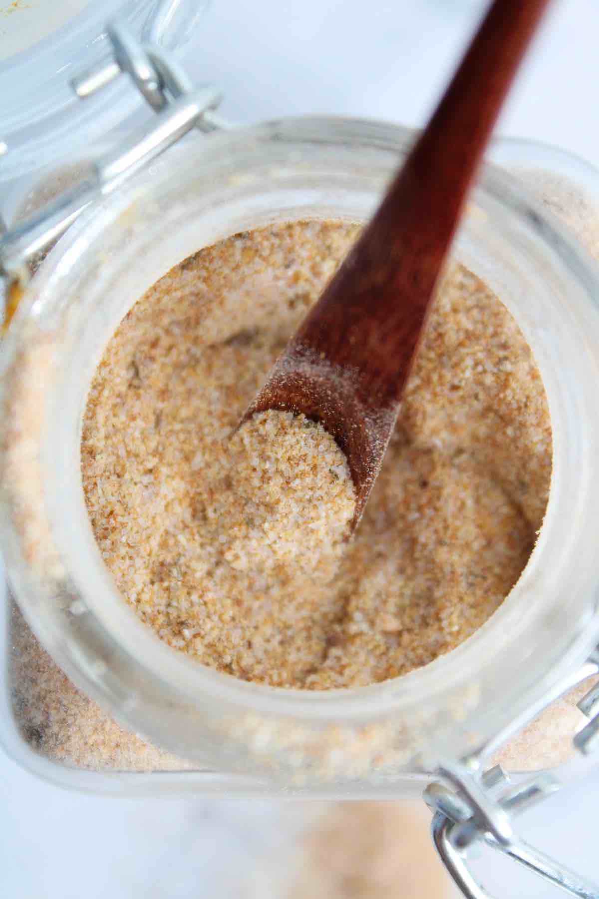 Homemade spicy adobo seasoning recipe is made in just 5 minutes.