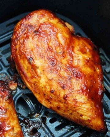 air fryer bbq chicken breast