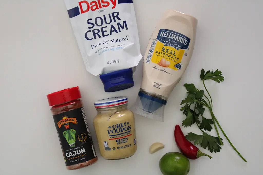 The ingredients used for this recipe are shown in this photo